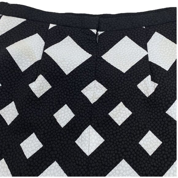 Peter Pilotto x Target Mini Skirt Size 4 Black White Pencil Wrap Skirt - Picture 5 of 7